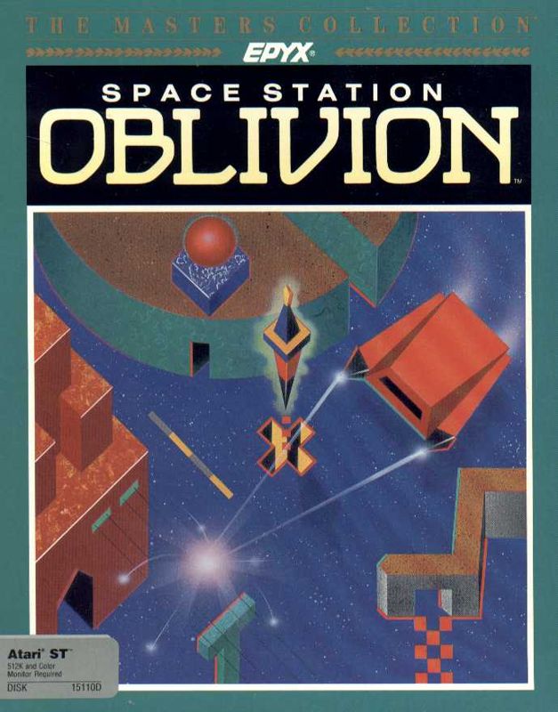 Space Station box art for Atari ST